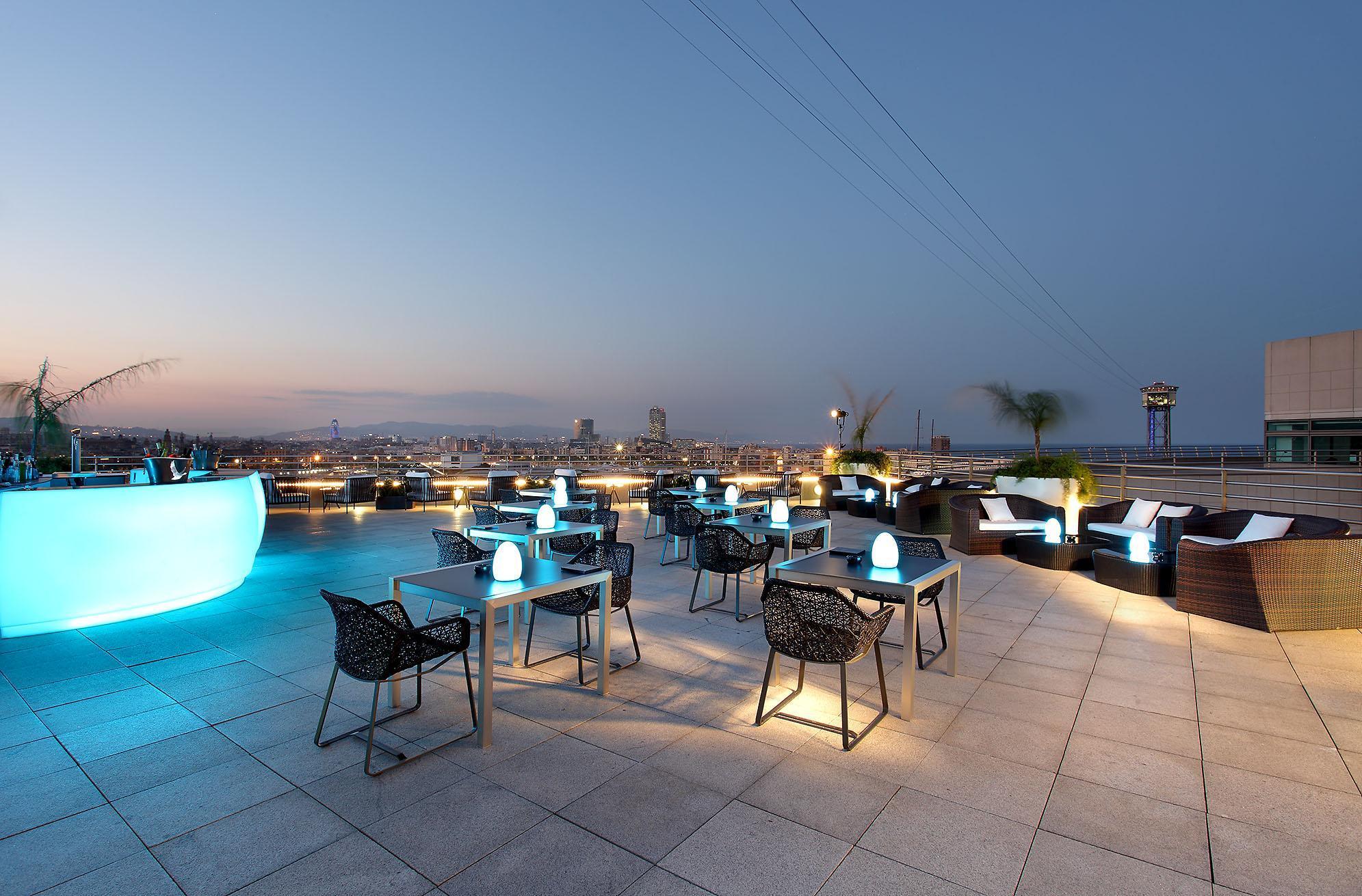 Eurostars Grand Marina Hotel Gl Barcelona Ngoại thất bức ảnh Skyline