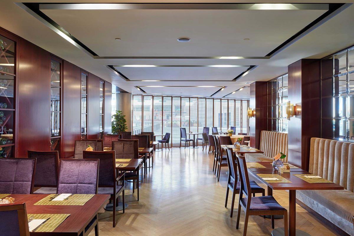 Eurostars Grand Marina Hotel Gl Barcelona Ngoại thất bức ảnh The restaurant